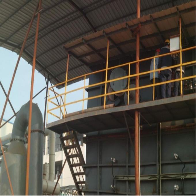 سوزاننده گاز زباله های صنعتی خطرناک بدون دود برای 25000 نیوتن متر مکعب در ساعت 0