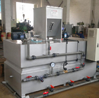 سیستم دوز شیمیایی مخزن HDPE PLC کنترل شده برای برج های خنک کننده