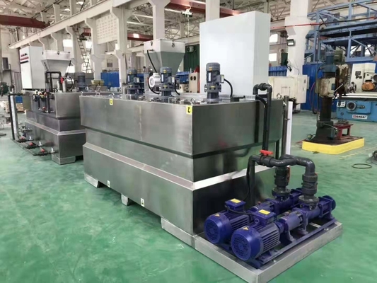 دستگاه دوز پودر خشک شیمیایی خودکار 5000L/H برای دستگاه های آبگیری لجن