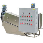 دستگاه آبگیری لجن پرس پیچ SS304 سیستم آبگیری لجن 10-5000M3/D