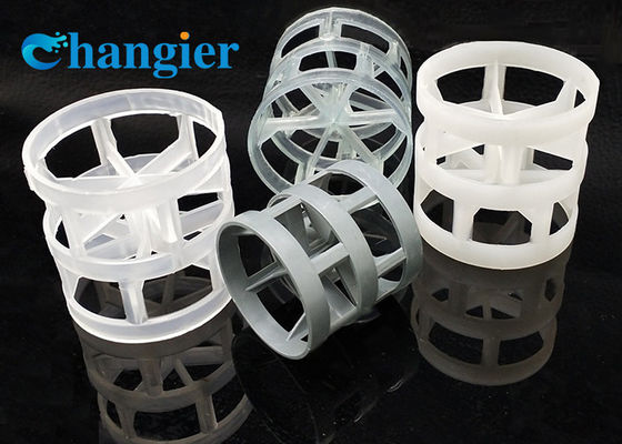بسته بندی پلاستیکی 25mm 38mm 50mm 50mm حلقه PP Pall برای بسته بندی برج