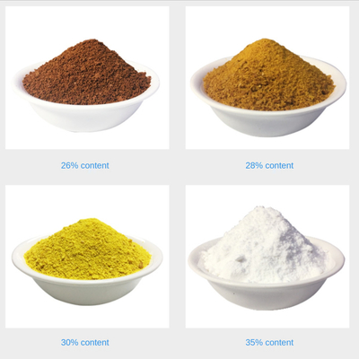 29% مواد شیمیایی تصفیه فاضلاب صنعتی PAC کلرید با عامل بارش