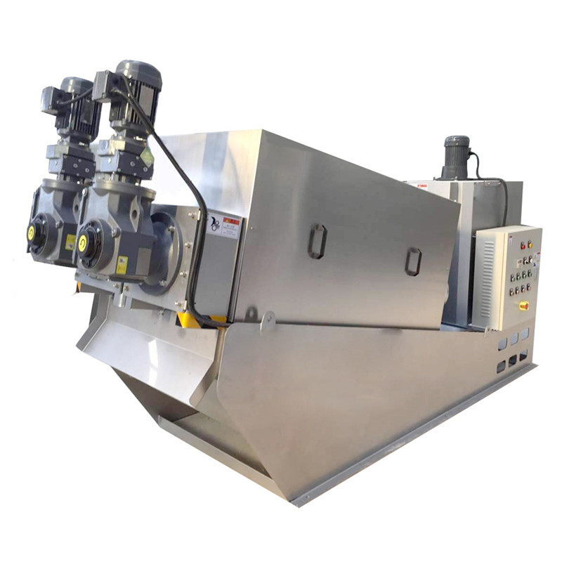 دستگاه پیچ گوشتی برای تصفیه فاضلاب صنعت برای آبگیری لجن کارآمد