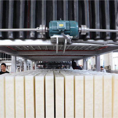 5T بلوک یخ ماشین ساخت برای یخچال و فریزر دستگاه بلوک یخ خنک کننده مستقیم نوع تجاری